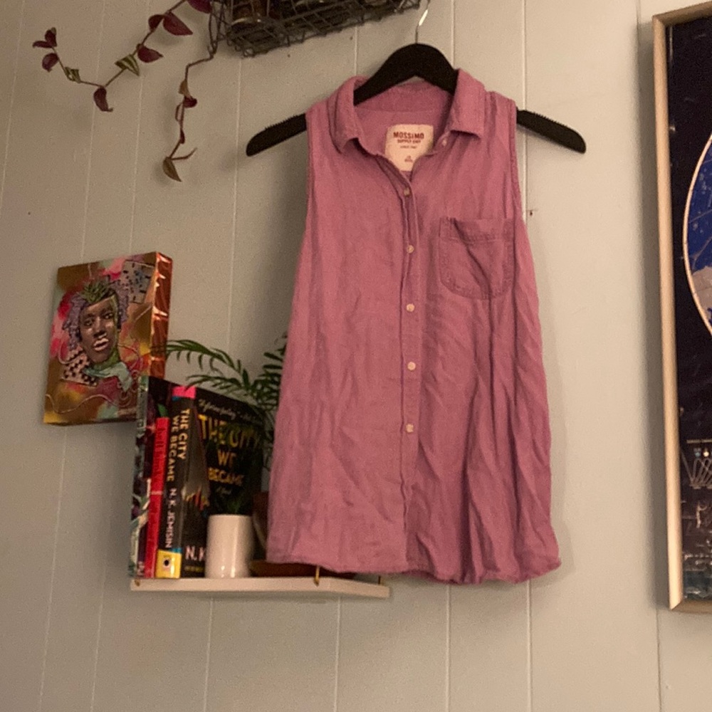 Racerback Collared Shirt with Vent